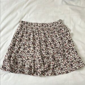 Floral Print Skirt